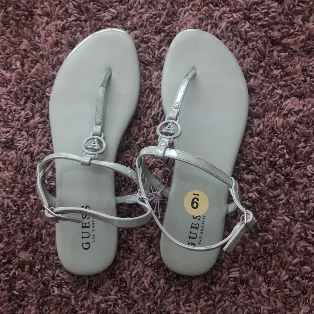 Guess Light Green Sandals
